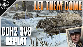 Fortified Warfare | 3v3 Rzhev Winter | CoH2 Cast #157