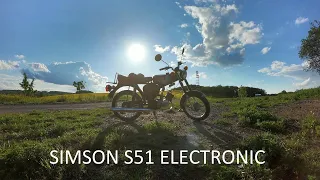 Oživení Simsona S51 Electronic po 20 letech Timelapse (2018)