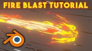 How I Made an Anime Style Fire Blast in Blender (and you can too) - TUTORIAL