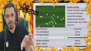 PES TARİHİNDE HERKESİN KARIŞTIRDIĞI HÜCUM TALİMATLARI !!! PES 2021