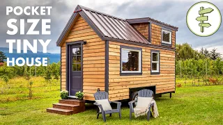 Beautiful ULTRA SMALL 16ft Tiny House Tour