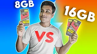 8GB RAM VS 16GB RAM | Is 8GB RAM Enough For Your PC?? | 8GB RAM VS 16GB RAM Premiere Pro