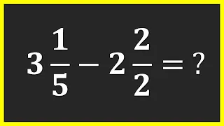 How to Subtract two Mixed Numbers with Unlike Denominator in Hindi