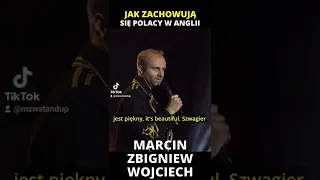 Jak zachowują się Polacy w Anglii #shorts Stand-up Marcin Zbigniew Wojciech