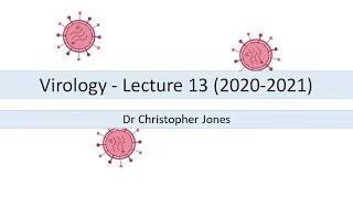 Virology - Lecture 13 (2020-21)