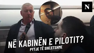 Burimi kërkon të futet në kabinën e pilotit gjatë fluturimit, i bën pyetjen e sikletshme udhëtarit