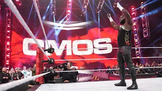 Omos Entrance: WWE Raw, Oct. 10, 2022