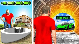 Trevor's UNDERGROUND BUNKER in GTA 5! (Secret)