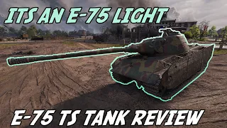 Should you buy the E75 TS in World of Tanks? Premium German Heavy tank Review