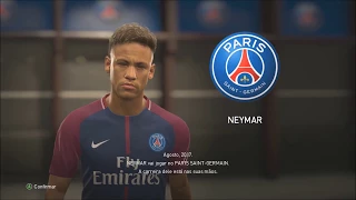 PES2018 RUMO AO ESTRELATO COM NEYMAR BUSCANDO SER O MELHOR JOGADOR DO MUNDO #1