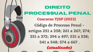 CONCURSO  TJSP (2023) | Escrevente Técnico Judiciário - Direito Processual Penal