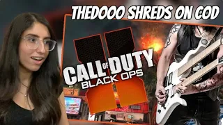 TheDooo Plays Guitar On Black Ops 2 | The Dooo Reaction