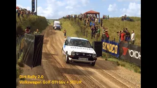 Dirt Rally 2.0 | Volkswagen Golf GTI 16v + SETUP (New Zealand)