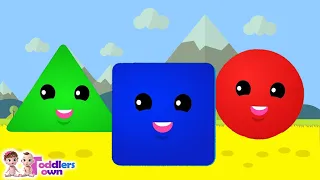 Shapes Song | We Are Shapes | Learn Shapes Educational Learning Videos For Kids