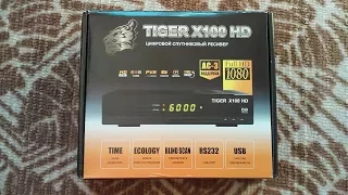 Обзор ресивера ► Tiger X100 HD