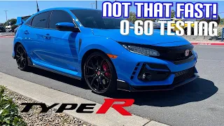 Civic Type R 0-60 Time! Broken-In
