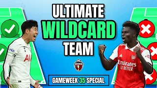 ULTIMATE WILDCARD TEAM | Haaland & Palmer injured | FPL GW35