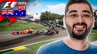 F1 2013 - GP DA AUSTRÁLIA - UMA NOVA JORNADA COMEÇA! - EP 01