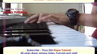 [Piano Tutorial] Vết Mưa Piano Tutorial - Piano Sheet - Vũ Cát Tường