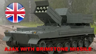 AJAX anti-tank armored vehicle armed with Brimstone missiles