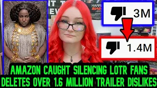 Amazon SILENCES Critics | 1.6 Million Dislikes REMOVED From Lord Of The Rings Rings Of Power Trailer