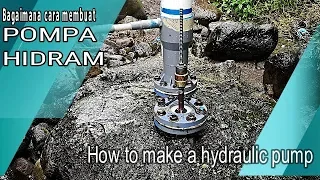 Water can flow up to a height of 168 meters without electricity | Ram Pump