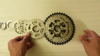 Shimano SLX 11 40 cassette weight and unboxing