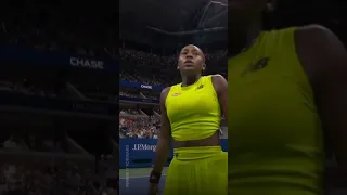 #CocoGauff sets the record straight with Chair Umpire during her US Open match ❕#tennis #usopen