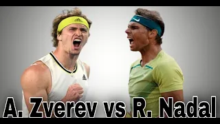 Rafael NADAL vs Alexander ZVEREV match