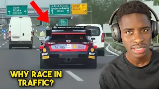 Nascar Fan Reacts To WRC Cars vs Public Roads: Best Moments On Real Roads