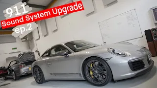 Porsche 911 Sound system upgrade Episode 2 Sound clips!