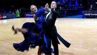 WDSF European Championship Standard 2023 | Semifinal Viennese Waltz