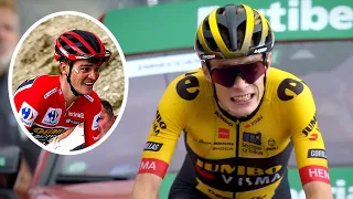 Jonas Vingegaard ATTACKS Sepp Kuss on the Tourmalet | Vuelta a Espana 2023 Stage 13