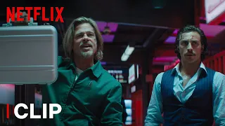 Briefcase Main Kya Hai? | Brad Pitt |  Bullet Train Hindi Scene | Netflix India