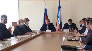 27 04 2021г   Заседание Совета депутатов г. Боровичи.