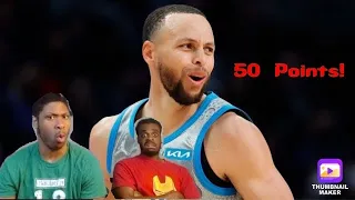 Stephen Curry INSANE MVP Performance In 2022 NBA All Star Game - 50 Pts, 16 Threes, AMAZING!