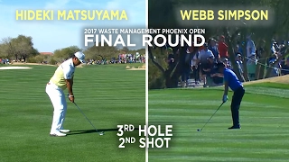 By the Numbers: Hideki Matsuyama and Webb Simpson dialed in on No. 3 at Waste Management