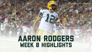 Aaron Rodgers' 4-Touchdown Day! | Packers vs. Falcons | NFL Week 8 Player Highlights