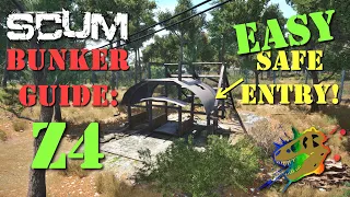 SCUM Z4 Bunker Ultimate Guide - Bunker Series How To - EASIEST Bunker in SCUM!