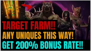 Last Epoch 1.0: 4 BEST Methods To Target Farm ANY UNIQUE With Bonus Rates!