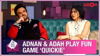 'Tu Yaad Aya' team Adnan Sami and Adah Sharma answer fun questions in the segment Quickie