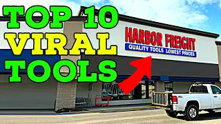 Top 10 Viral Tools at Harbor Freight! (2024)