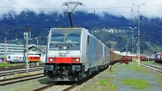 4k Führerstandsmitfahrt Mittenwaldbahn / Karwendelbahn Innsbruck - Mittenwald - Garmisch