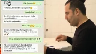 Whatsapp, 3 Adam'ı Bozdu - Çevrimiçi l 3 Adam