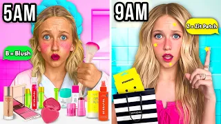 OUR MORNiNG MAKEUP ROUTiNE iN ALPHABETiCAL ORDER! 💄😅