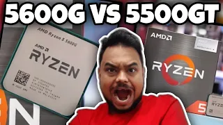 🔥Battle Of Budget CPUs🔥 | 5600G Vs 5500GT Vs 5600GT | Which One Is Better ?