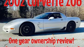 One year ownership drive and review of the 2002 Chevrolet Corvette Z06 2022