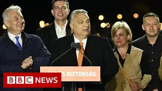 Hungary PM Viktor Orban's fourth consecutive election victory a headache for the EU – BBC News