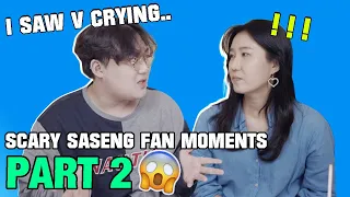 Kpop translator vs SaSaengFan moments 🥶 (Creepy story) @sandrajung07