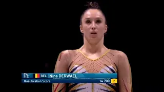 Nina Derwael - BEL - Uneven bars final - 2022 World Championships